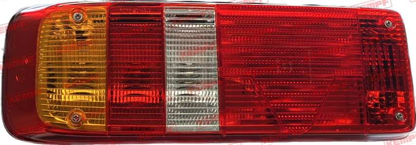 96320 Kempf Rückleuchte, rechts, mit Seitenmarkierungsleuchte, 7-pol. Zentralstecker + 2-pol. für Rückfahrscheinwerfer